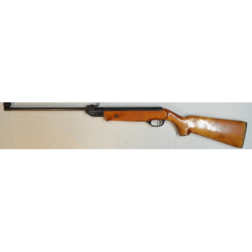 688 - Baikal .177 break barrel air rifle in full working order and in overall very good used condition. SN... 