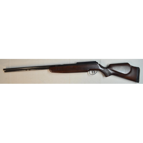 689 - BSA Superstar .22 under lever action air rifle in full working order, missing sights and lever end l... 