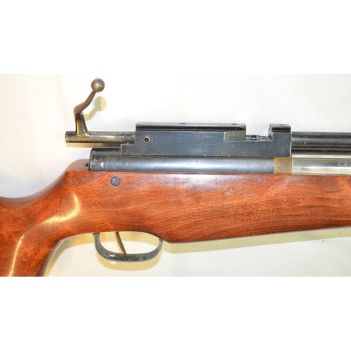 697 - Daystate PCP HL1055 .22 bolt action air rifle with sound moderator, not tested. Overall fair-good us... 