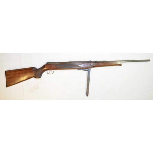 699 - Diana Original Model 50 .22 under lever action air rifle in full working order. No sights but gun in... 