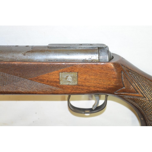 699 - Diana Original Model 50 .22 under lever action air rifle in full working order. No sights but gun in... 