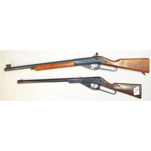 708 - Two US made Daisy pellet guns, a Model 36 and 89. Both in working order and in fair used condition. ... 