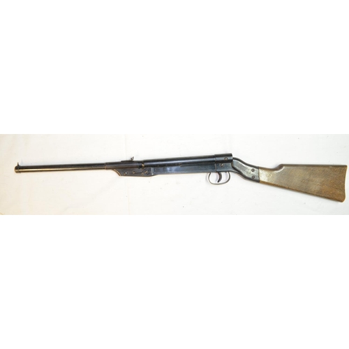 709 - Diana Model 15 .177 break barrel air rifle in good working order, overall condition good used.