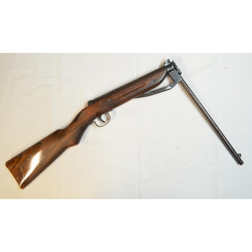 715 - Diana Model 25 .177 break barrel air rifle in full working order, overall condition good used. SN 52... 