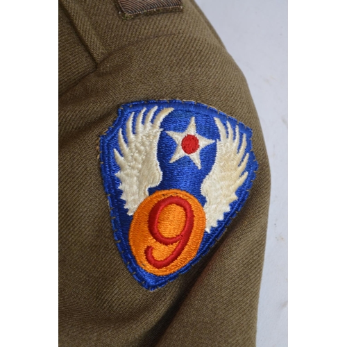 153 - Two World War 2 era US Army Air Forces jackets with insignia. (2)