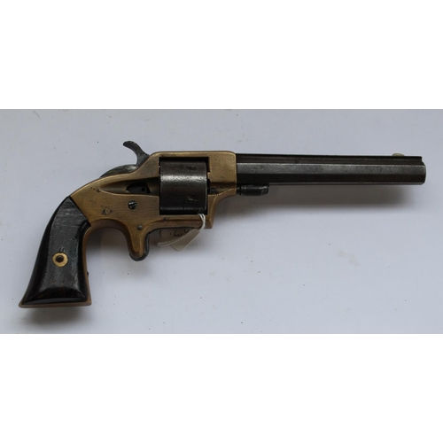 885 - Plant cup fire .44 revolver. Circa 1800