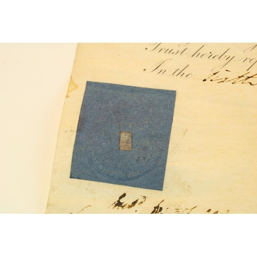 135 - King George IV military officers commission certificate on waxed paper, appointment for Gustavus Nic... 