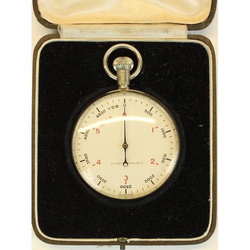 145 - WWII period Admiralty pattern no. 6 stopwatch in fitted case, working order