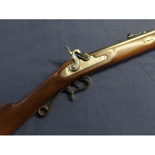 878A - Modern black powder .50 CAL percussion gun with 32 inch octagonal barrel and brass mounts (shotgun c... 