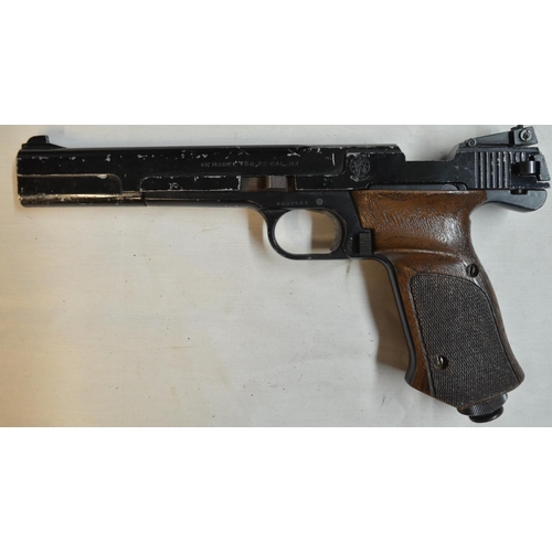 808 - Vintage Smith And Wesson Model 78G .22 CO2 powered single shot bolt action air pistol, not tested, A... 