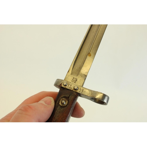 109 - Mannlicher M1895 bayonet together with one other bayonet