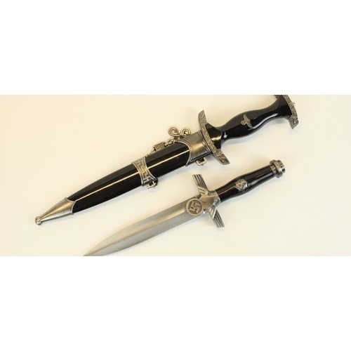 99 - Reproduction German Third Reich SA dagger and one smaller (2)