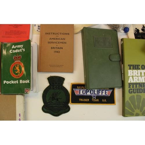 127 - Selection of mid to late C20th military pamphlets, instructional booklets, technical notes etc.  Hig... 