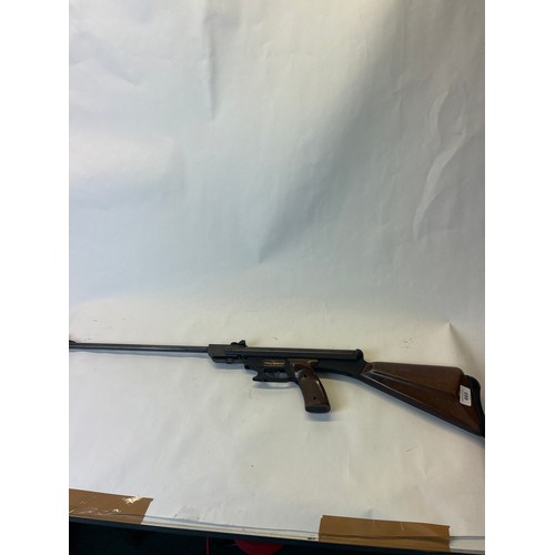 660 - ASI Paratrooper .22 single shot break barrel air rifle, full working order in good overall used cond... 