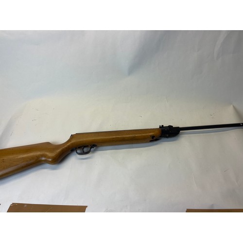 643 - Haenal .22 Model 303 break barrel air rifle in full working order.SN 527729.