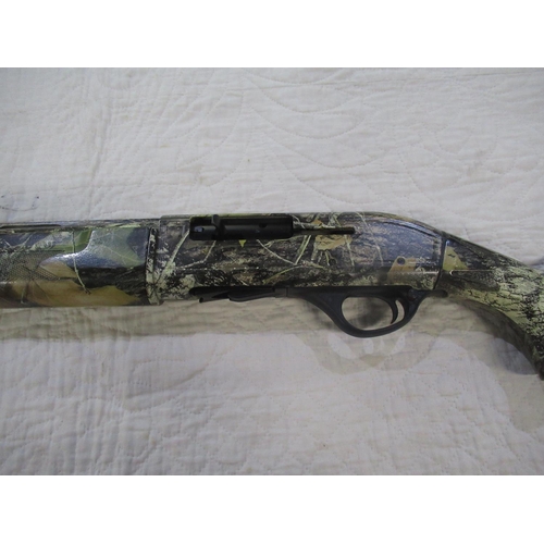 856A - Escort 12B semi auto left handed shotgun, in full Realtree camouflage, with 27