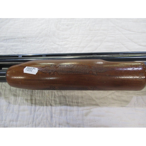 854 - Martin 12B right handed pump action shotgun, barrel L29