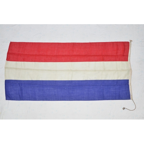 366 - A large Dutch flag, size approx 181x87cm