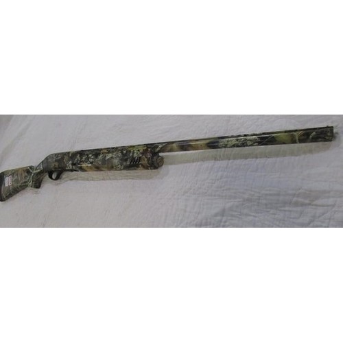 856A - Escort 12B semi auto left handed shotgun, in full Realtree camouflage, with 27