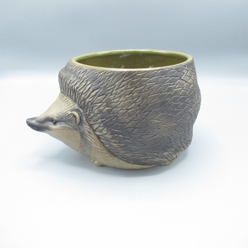 572 - Poole Pottery stoneware planter modelled as a Hedgehog