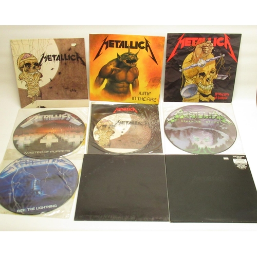 151 - Collection of Heavy Metal and Rock LPs, 45s and CDs inc. Metallica, Janes Addiction, Led Zeppelin, N... 