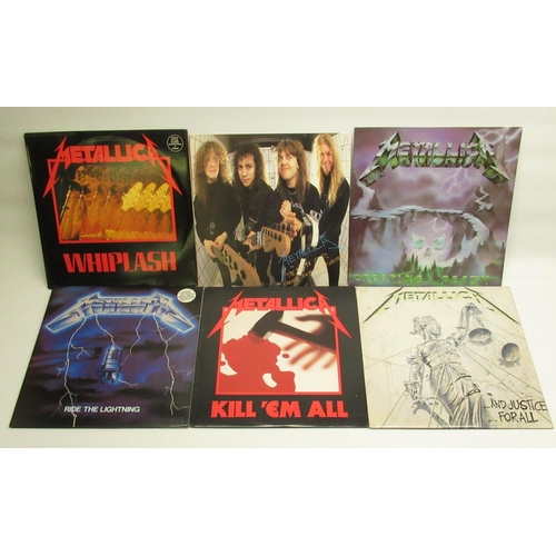 151 - Collection of Heavy Metal and Rock LPs, 45s and CDs inc. Metallica, Janes Addiction, Led Zeppelin, N... 