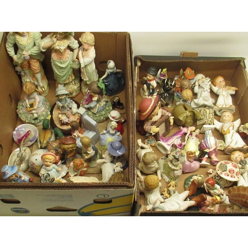 432 - Collection of mixed figures and figurines (2 boxes)