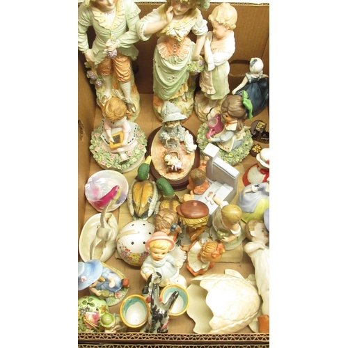 432 - Collection of mixed figures and figurines (2 boxes)