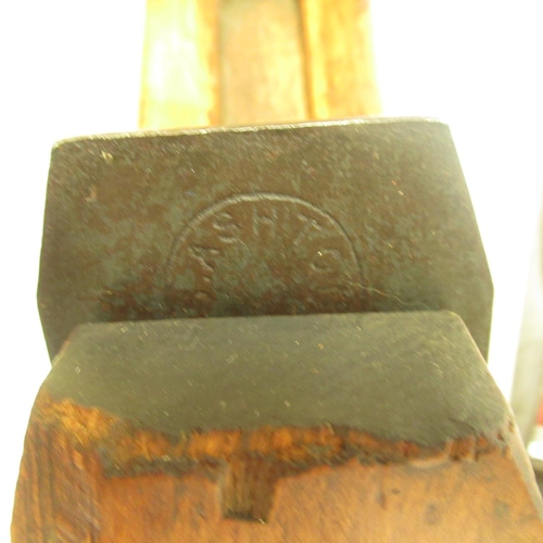 456 - Atkin and Sons cast steel and wood plane, S. Ashton woodworkers plane, & 3 other planes (5)