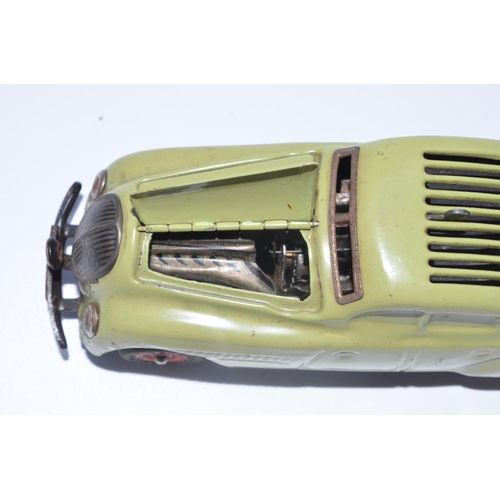 1286 - Schuco Kommando Anno 2000 tinplate clockwork car, pre-war 