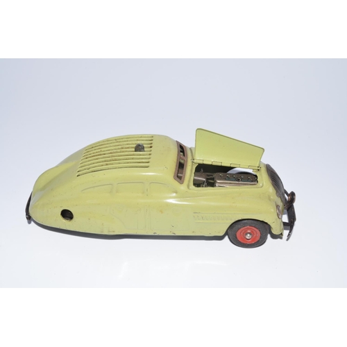 1286 - Schuco Kommando Anno 2000 tinplate clockwork car, pre-war 