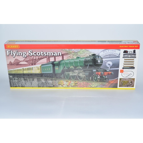 Hornby flying scotsman train cheap set r1039