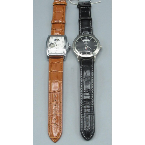 120 - Two Fuyate automatic dress watches (both watches currently running)