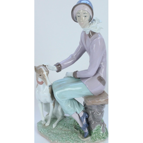 1345 - Lladro Porcelain figure, 'A Faithful Companion' model 6610