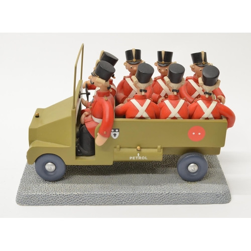 697 - 6 boxed Robert Harrop Camberwick Green soldier figures:
CG17 Sgt Major Grout
CG18 Soldier 
CG65 Priv... 