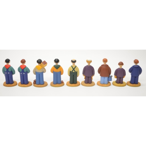 698 - 9 boxed Robert Harrop Camberwick Green figures:
CG23 Chippy Minton (Carpenter)
CG24 Nibs Minton (App... 