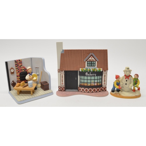 718 - 3 boxed limited edition Robert Harrop Camberwick Green models:
CGS01 Mickey Murphy in his bakery 