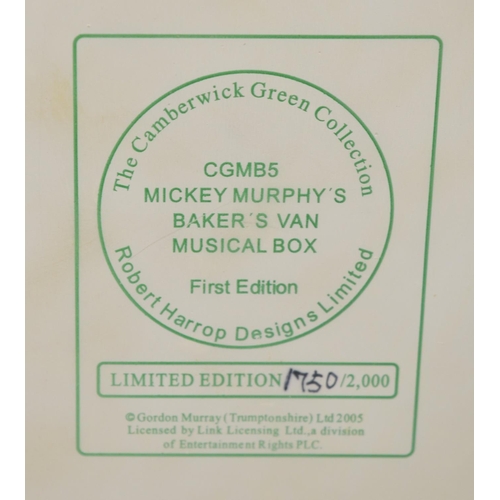 726 - Two Robert Harrop Camberwick Green limited edition musical boxes: CGMB2 The Dutch Organ Musical Box,... 