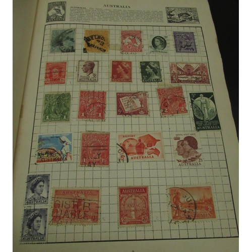26 - Wanderer stamp album of pre and post WWII GB, Empire and other foreign stamps,