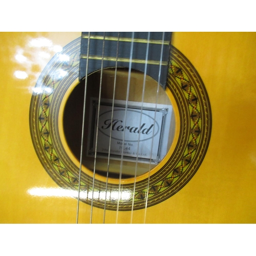 171 - Herald 6 string acoustic guitar, in original case