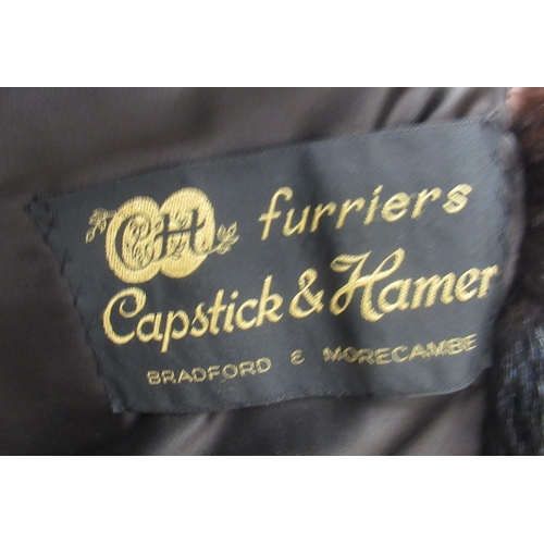 70 - Capstick & Hamer faux fur coat