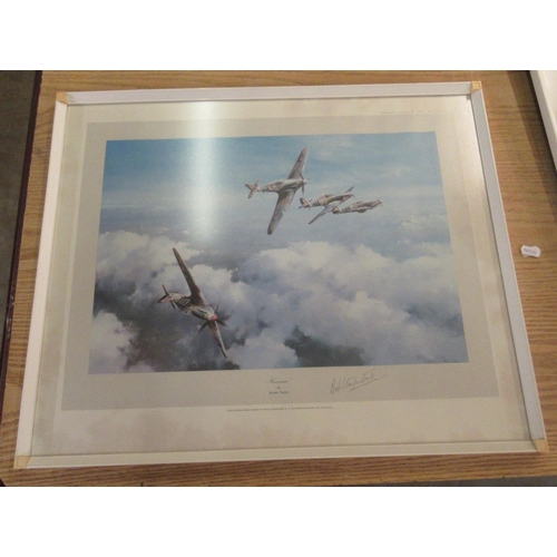 214 - After Robert Taylor 'Hurricane' signed by wing commander R.R. Stamford-Tuck DSO, 'Spitfire' signed b... 