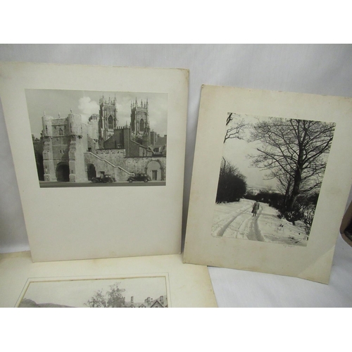 84 - Collection of mid-1900 monochrome photographs of York, Corfe, Wareham and others by R. G Rogers