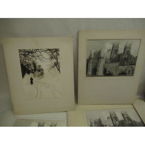 84 - Collection of mid-1900 monochrome photographs of York, Corfe, Wareham and others by R. G Rogers