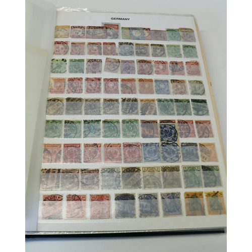 289 - Comprehensive stamp album containing large collection of German stamps covering various date periods... 