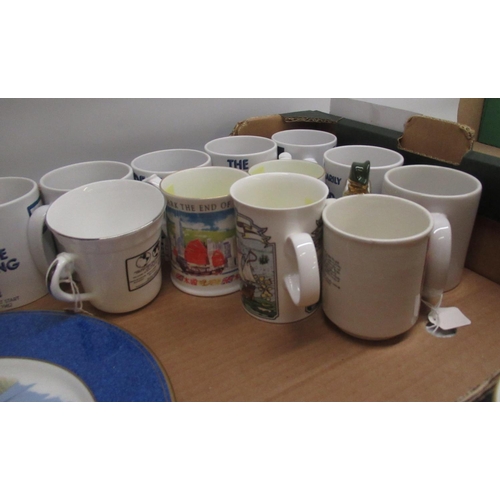 1465 - Collection of commemorative mugs and plates relating to historical and political events/figures inc.... 