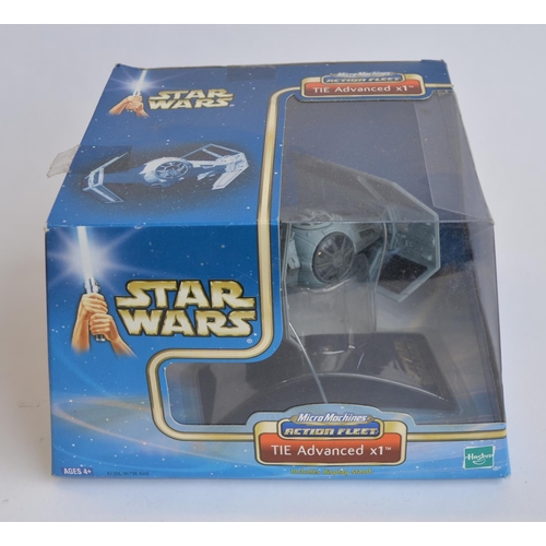 1398 - Collection of used die-cast model parts (spares and repairs), a boxed Hasbro Advanced TIE Fighter, a... 