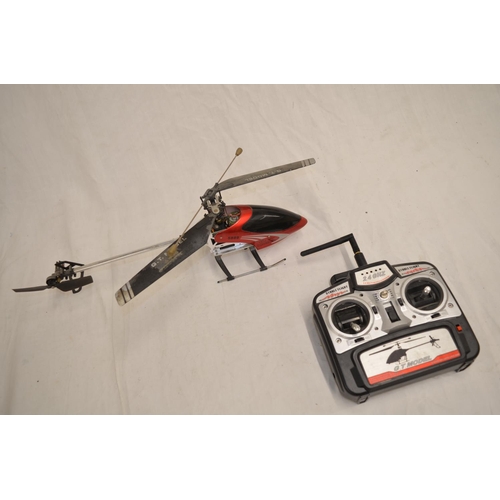 762 - Two radio control helicopter models, 1 boxed by Snelflight and in excellent little/never used condit... 