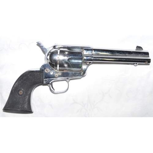 834 - Full metal replica Colt .45 Single Action Army revolver, working action with rotating cylinder, fill... 