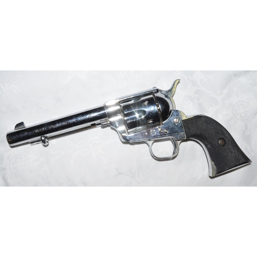 835 - Full metal replica Colt .45 Single Action Army revolver, working trigger and hammer mechanism, rotat... 